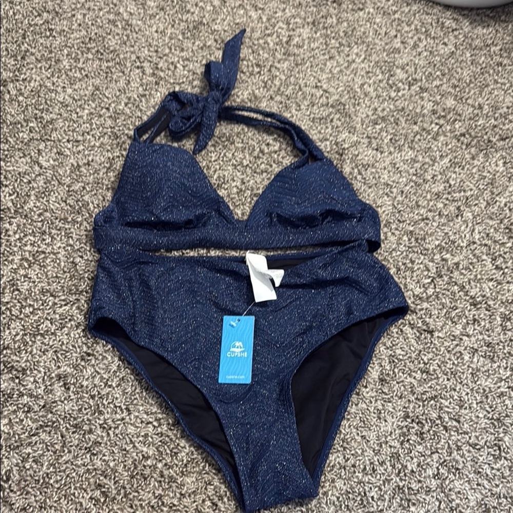 Cupshe Blue Bikini Swimwear